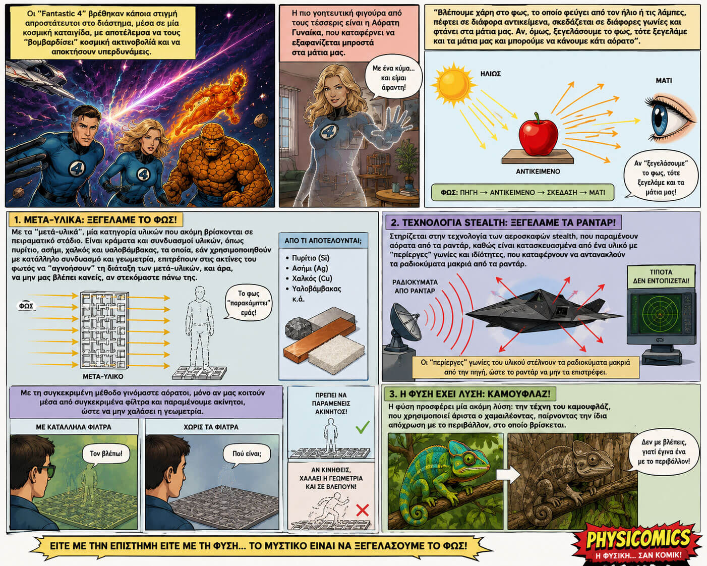 Fantastic Four - Physicomics