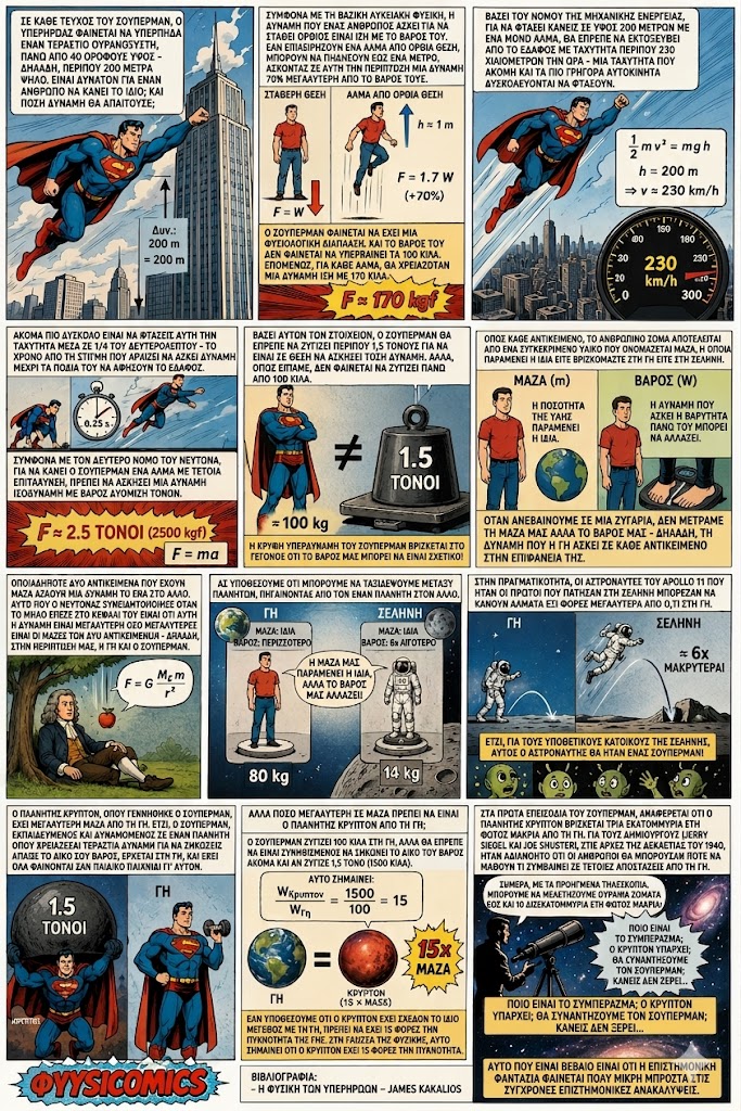Superman - Physicomics
