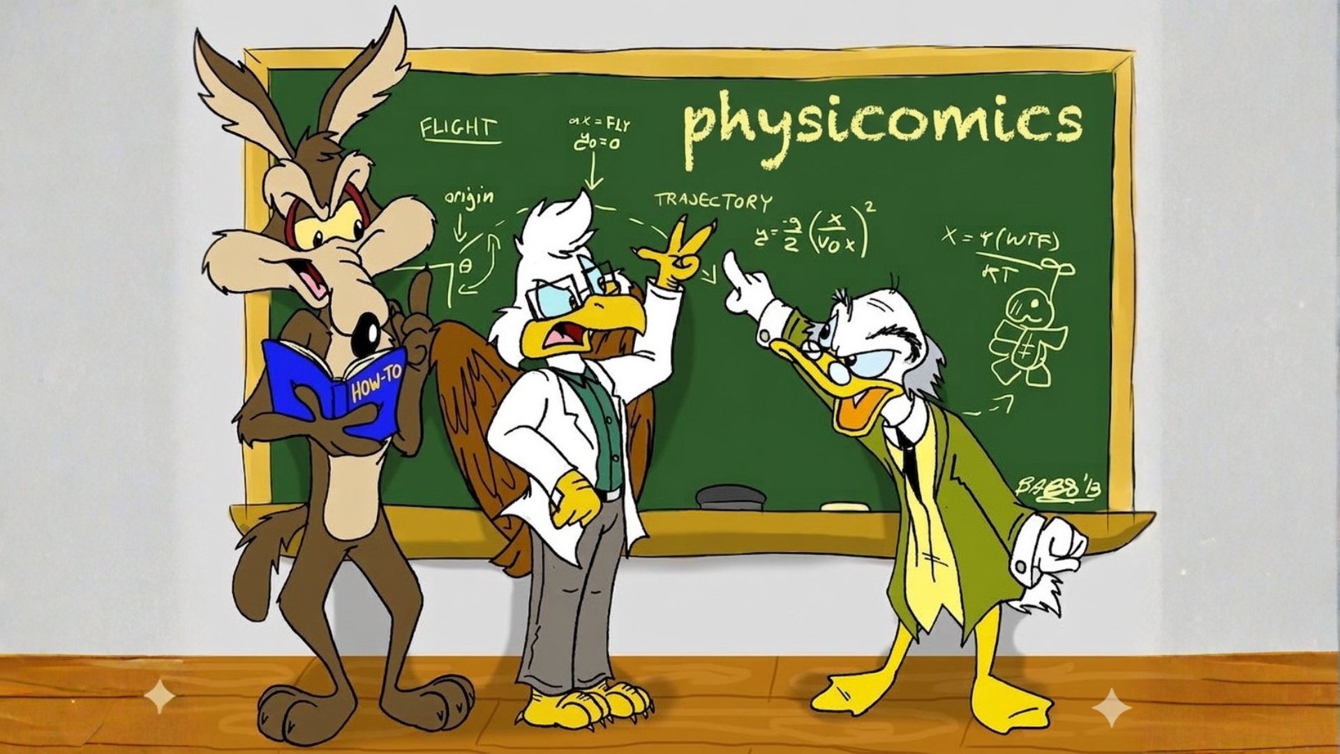 Physics with Comics! Why?